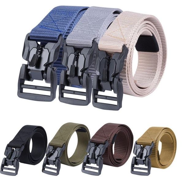 tactical belt hard pc quick release magnetic buckle military soft real nylon sports accessories waist support, Black;gray
tactical belt hard pc quick release magnetic buckle military soft real nylon sports accessories waist support, Black;gray