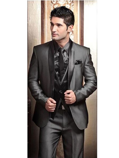 men's suits & blazers 2021 wedding suits tuxedo for modern man gray formal groom male jacket + pants vest, White;black
men's suits & blazers 2021 wedding suits tuxedo for modern man gray formal groom male jacket + pants vest, White;black