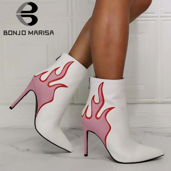 boots fashionable flame design thin high heels pointed toe ankle booties party big size 43 women shoes female1, Black
boots fashionable flame design thin high heels pointed toe ankle booties party big size 43 women shoes female1, Black