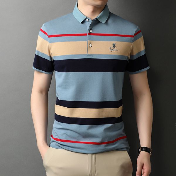 grade new summer brand striped embroidery mens designer polo shirts with short sleeve casual fashions men clothing 2021, White;black
grade new summer brand striped embroidery mens designer polo shirts with short sleeve casual fashions men clothing 2021, White;black