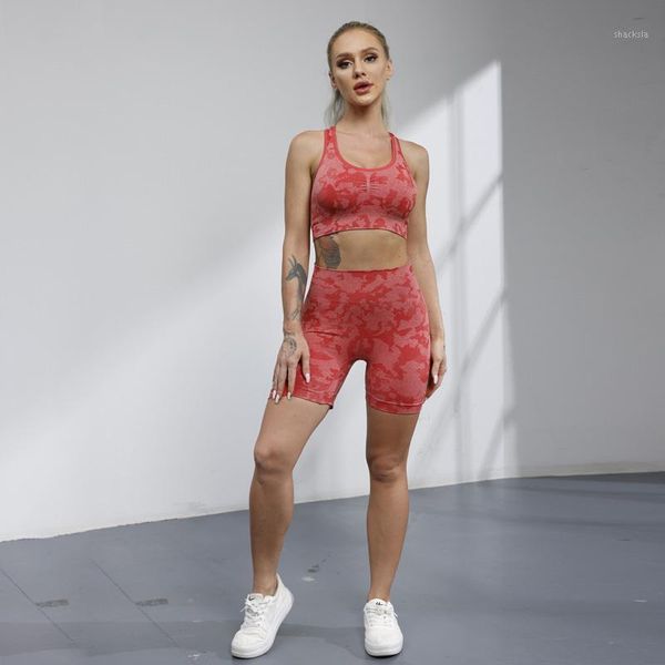 women's tracksuits normov summer women sets workout backless push up bras and high waist shorts camouflage print suit breathable slim 2, Gray
women's tracksuits normov summer women sets workout backless push up bras and high waist shorts camouflage print suit breathable slim 2, Gray