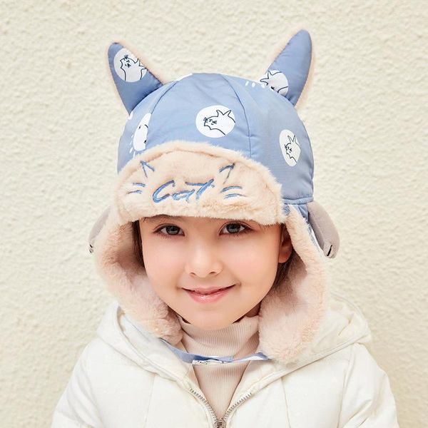 children's hat super soft warm ear protection winter girl's cartoon wool windbreak caps & hats, Yellow
children's hat super soft warm ear protection winter girl's cartoon wool windbreak caps & hats, Yellow