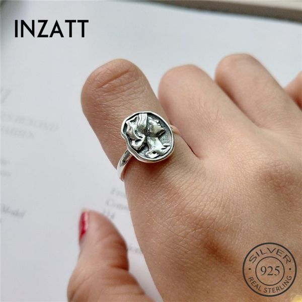 cluster rings inzapure 925 sterling silver vintage portrait openwork ring irregular round for female 2021 fashion jewelry accessories, Golden;silver
cluster rings inzapure 925 sterling silver vintage portrait openwork ring irregular round for female 2021 fashion jewelry accessories, Golden;silver