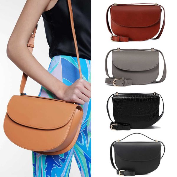 postman women's bag minority leather half moon bag cross shoulder color contrast saddle bag purse
postman women's bag minority leather half moon bag cross shoulder color contrast saddle bag purse