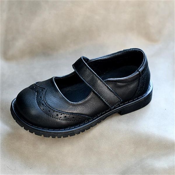 flat shoes children girls genuine leather performance school baby student dress black flats princess kids dance 018, Black;grey
flat shoes children girls genuine leather performance school baby student dress black flats princess kids dance 018, Black;grey