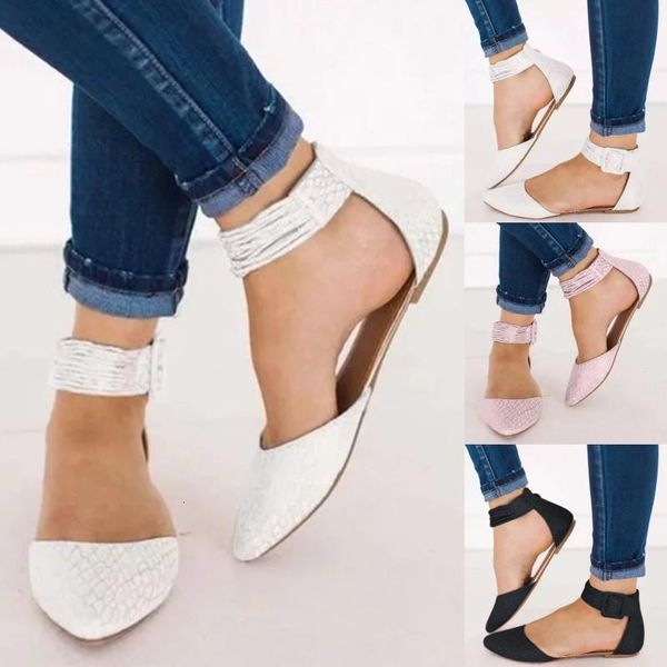 sandals shallow fashion women casual solid flat flock backle ankle strap summer ighw, Black
sandals shallow fashion women casual solid flat flock backle ankle strap summer ighw, Black