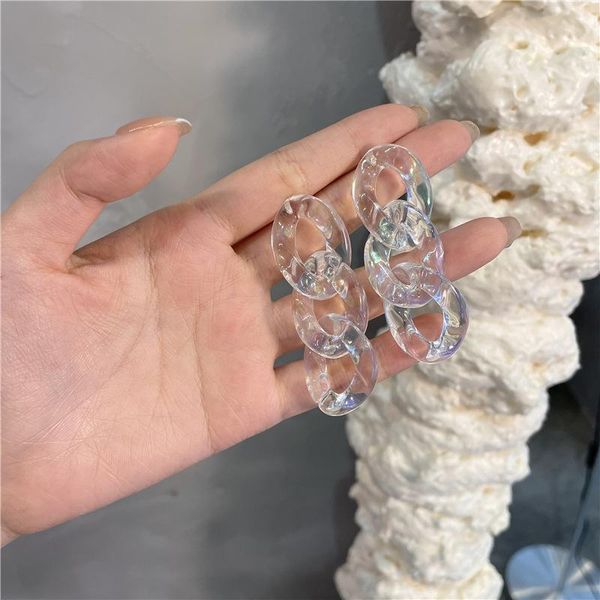 stud hiyong colorful chain drop earrings big exaggeration dangle long transparent acrylic statement circle jewelry, Golden;silver
stud hiyong colorful chain drop earrings big exaggeration dangle long transparent acrylic statement circle jewelry, Golden;silver