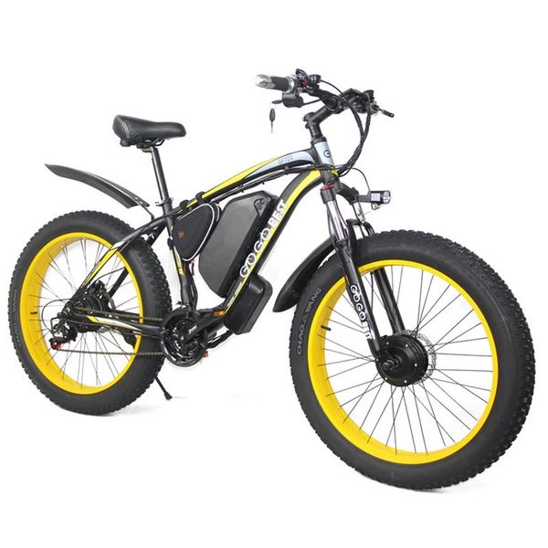 gogogf700 electric bikes adults 2 wheel electric-bicycles dual motor 500w 48v 26 inch fat tire mtb electric-off road bicycle eu stock, Silver;blue
gogogf700 electric bikes adults 2 wheel electric-bicycles dual motor 500w 48v 26 inch fat tire mtb electric-off road bicycle eu stock, Silver;blue