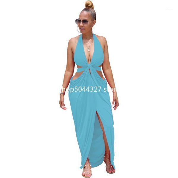 beach dress 2021 bikini cover up women swimwear cover-ups halter split irregular maxi long dresses vestidos women's, White;black
beach dress 2021 bikini cover up women swimwear cover-ups halter split irregular maxi long dresses vestidos women's, White;black