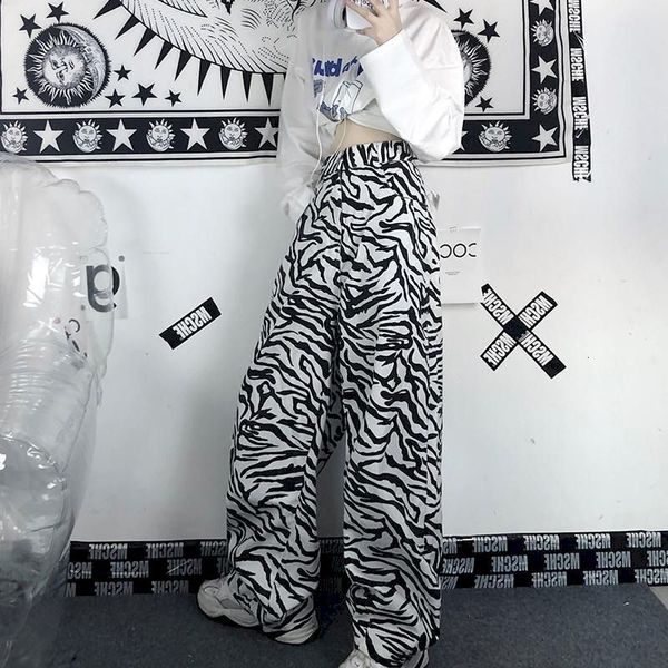 women's pants & capris casual pants zebra pattern wide legs loose korean autumn high waist trend student, Black;white
women's pants & capris casual pants zebra pattern wide legs loose korean autumn high waist trend student, Black;white