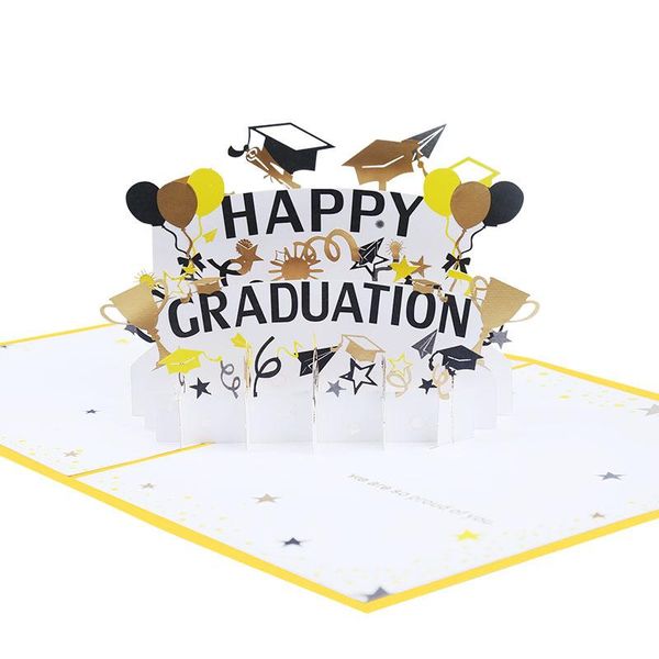 graduation season three dimensional greeting cards color printing creative 3d card invitations for party
graduation season three dimensional greeting cards color printing creative 3d card invitations for party