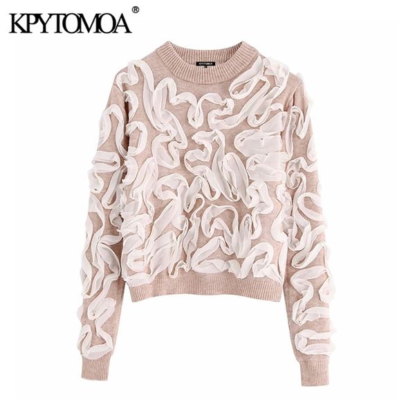 stylish short style contrasting trim knitted sweater women fashion o neck long sleeve female pullovers chic 210420, White;black
stylish short style contrasting trim knitted sweater women fashion o neck long sleeve female pullovers chic 210420, White;black