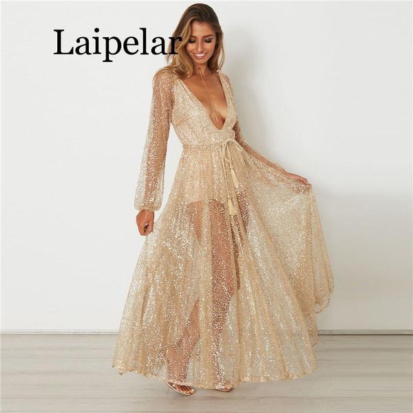 casual dresses women long lantern sleeve sequined v-neck boho maxi dress high waist lace-up party beach summer sundress, Black;gray
casual dresses women long lantern sleeve sequined v-neck boho maxi dress high waist lace-up party beach summer sundress, Black;gray