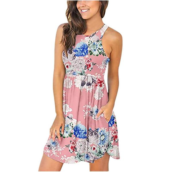 casual dresses for women 2021 robe longue sleeveless vintage with pocket boho evening party beach floral dress vestidos de verano, Black;gray
casual dresses for women 2021 robe longue sleeveless vintage with pocket boho evening party beach floral dress vestidos de verano, Black;gray
