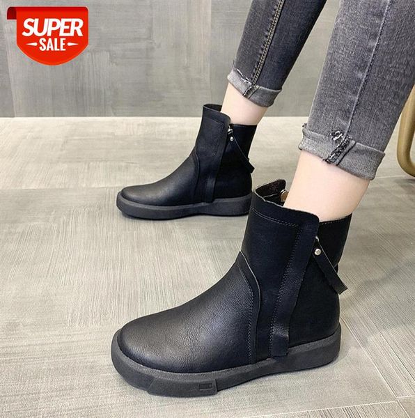 british plus size solid color double zipper women's boots soft student knight trend #sr0a, Black
british plus size solid color double zipper women's boots soft student knight trend #sr0a, Black