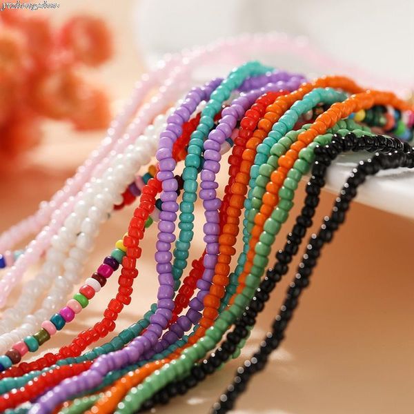 chokers women necklace for beach 2021 fashion seed beads rainbow colorful choker neck jewelry girl party gift wholesale, Golden;silver
chokers women necklace for beach 2021 fashion seed beads rainbow colorful choker neck jewelry girl party gift wholesale, Golden;silver