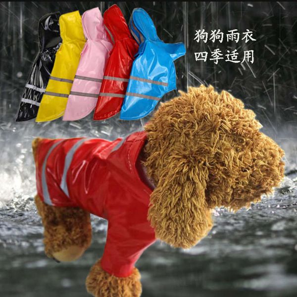 dog apparel pet clothing dog reflective raincoat teddy small four legged single layer spring and summer
dog apparel pet clothing dog reflective raincoat teddy small four legged single layer spring and summer