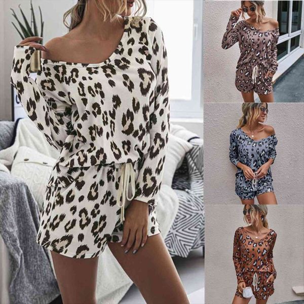 leopard pajama set womens sleepwears long sleeve loungewear autumn v neck casual sleepwear 2 pieces homewear pjs ladies home suit, Black;red
leopard pajama set womens sleepwears long sleeve loungewear autumn v neck casual sleepwear 2 pieces homewear pjs ladies home suit, Black;red