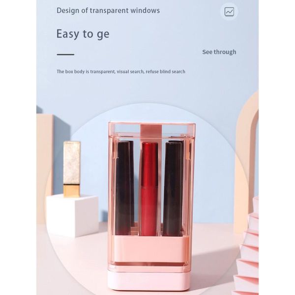 eyebrow tools & stencils transparent lipstick holder cosmetic organizer box case plastic lip gloss storage rotating display stand makeup
eyebrow tools & stencils transparent lipstick holder cosmetic organizer box case plastic lip gloss storage rotating display stand makeup