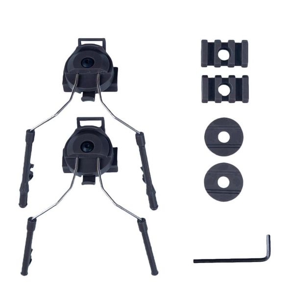 cycling helmets fast helmet rail adapter peltor comtac headset headphone outdoor shooting (black)
cycling helmets fast helmet rail adapter peltor comtac headset headphone outdoor shooting (black)