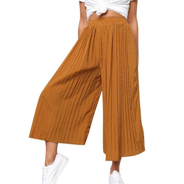 women's pants & capris women plus size fashion womens polka dot print high waist pleateds causal wide leg seven soft elegant, Black;white
women's pants & capris women plus size fashion womens polka dot print high waist pleateds causal wide leg seven soft elegant, Black;white