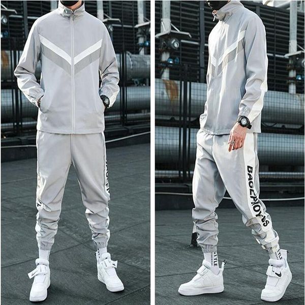 men's tracksuits tracksuit men two piece set sweatsuit polyester overalls leisure suit hooded jackets and harlan pants hip hop sportswe, Gray
men's tracksuits tracksuit men two piece set sweatsuit polyester overalls leisure suit hooded jackets and harlan pants hip hop sportswe, Gray