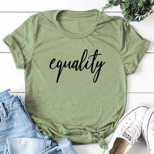women's t-shirt equality plus size women christian jesus shirt fashion letter print cotton female clothing o neck short sleeve tees, White
women's t-shirt equality plus size women christian jesus shirt fashion letter print cotton female clothing o neck short sleeve tees, White