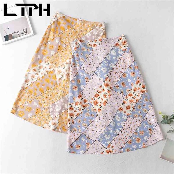 ltph beach resort style vintage print women skirts slim high waist zipper splicing mid-length casual a-line skirt summer 210423, Black
ltph beach resort style vintage print women skirts slim high waist zipper splicing mid-length casual a-line skirt summer 210423, Black