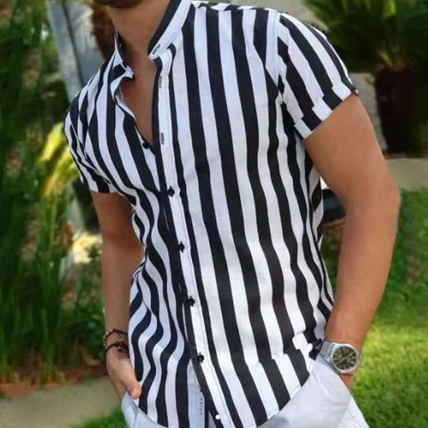 men's casual shirts fashion men long sleeve streetwear print striped patchwork summer hawaiian oversize shirt dress clothing top, White;black
men's casual shirts fashion men long sleeve streetwear print striped patchwork summer hawaiian oversize shirt dress clothing top, White;black