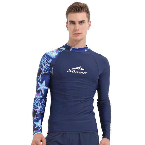 one-piece suits sbart 1pc 2021 blue long sleeve rash guard shirt men swim male swimming suit surfing windsurf wetsuits t-shirts co
one-piece suits sbart 1pc 2021 blue long sleeve rash guard shirt men swim male swimming suit surfing windsurf wetsuits t-shirts co