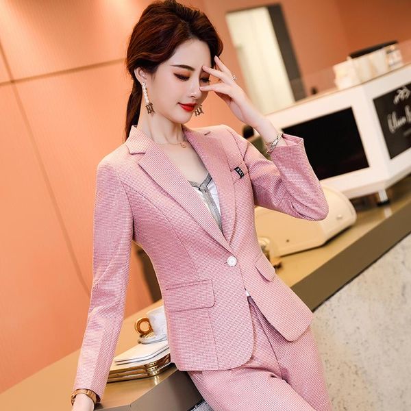 piece set women suits plaid formal pant suit long sleeve blazer office lady designs jacket and ankle-length 's & blazers women's, White;black
piece set women suits plaid formal pant suit long sleeve blazer office lady designs jacket and ankle-length 's & blazers women's, White;black