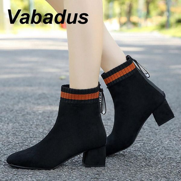 boots vabadus suede women ankle slip on pointed toe pumps ladies high heels casual comfot shoes woman plus size 35-44 yx030, Black
boots vabadus suede women ankle slip on pointed toe pumps ladies high heels casual comfot shoes woman plus size 35-44 yx030, Black