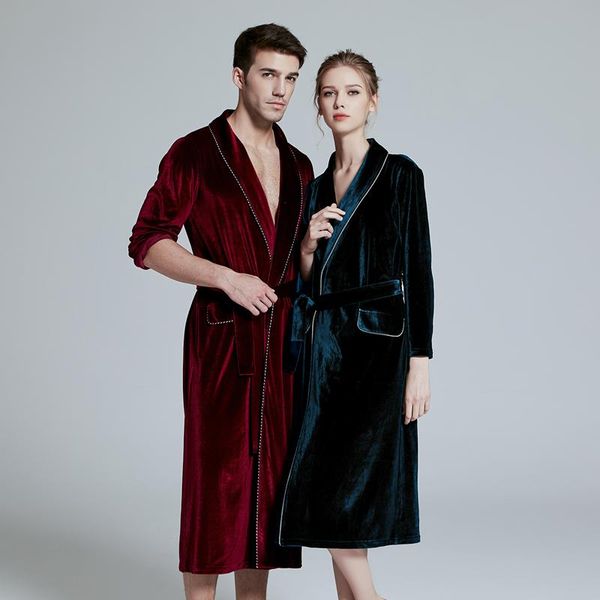 women's sleepwear womens and mens luxury velvet dressing gown bathrobe kimono bride robe loungewear nightwear housecoat, Black;red
women's sleepwear womens and mens luxury velvet dressing gown bathrobe kimono bride robe loungewear nightwear housecoat, Black;red
