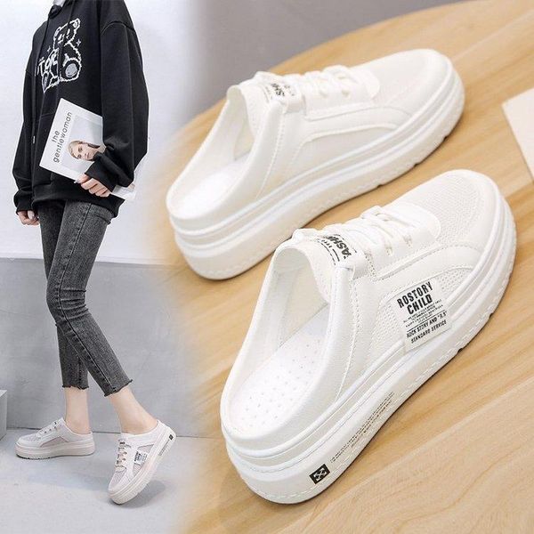 slippers spring and summer women's 2021 color matching hand-painted flowers outside wear lazy height thick bottom without he, Black
slippers spring and summer women's 2021 color matching hand-painted flowers outside wear lazy height thick bottom without he, Black