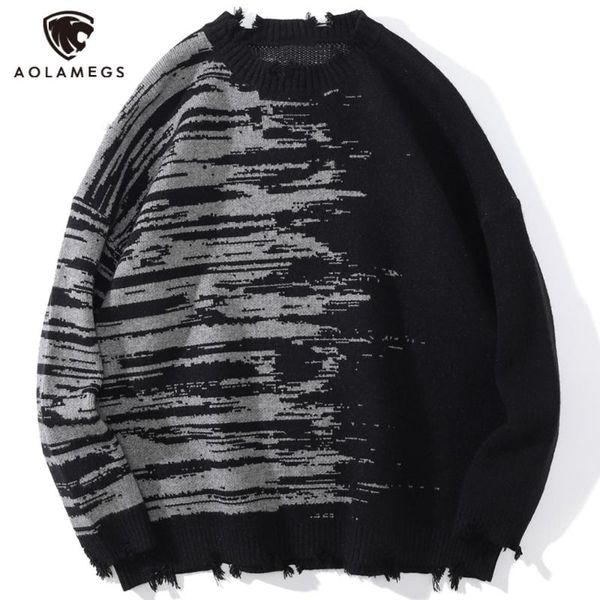 men's sweaters sweater men gradient hole ripped knitted pullover autumn casual o-neck all-match hipster high street jumper streetwe, White;black
men's sweaters sweater men gradient hole ripped knitted pullover autumn casual o-neck all-match hipster high street jumper streetwe, White;black