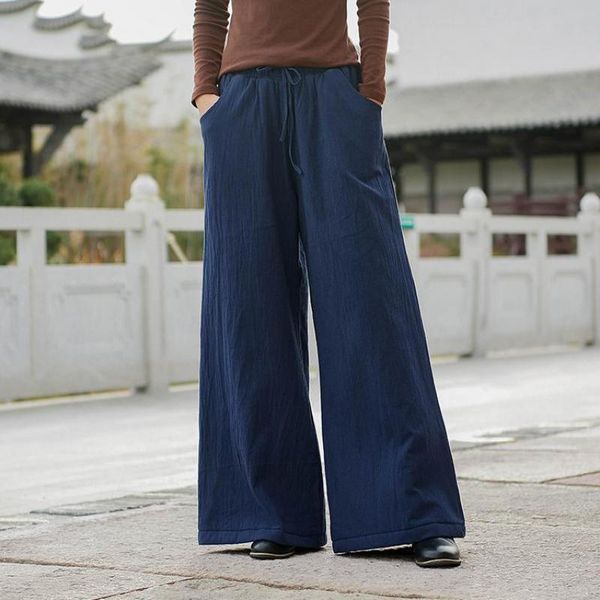 fashion all match casual retro women pant elastic waist wide leg autumn winter simple comfortable warm, Black;white
fashion all match casual retro women pant elastic waist wide leg autumn winter simple comfortable warm, Black;white