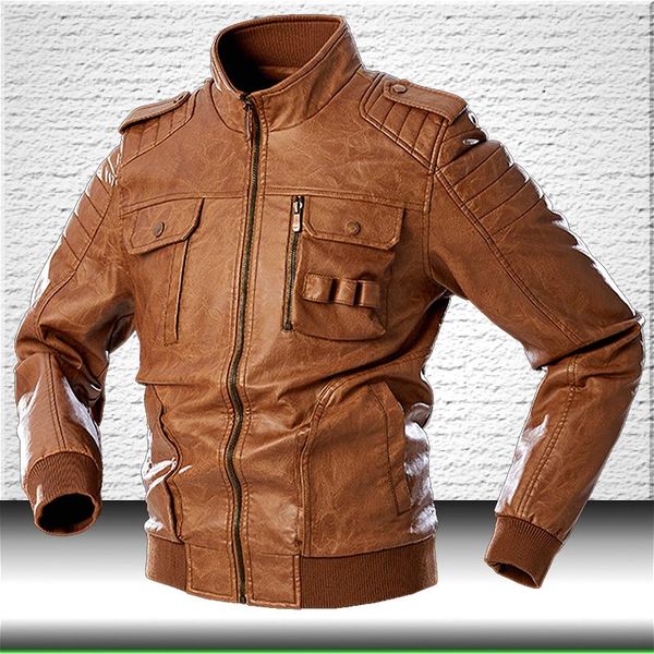 men's fur & faux leather jacket men motorcycle 2021 brand winter jackets coats stand collar mens fleece lined coat, Black
men's fur & faux leather jacket men motorcycle 2021 brand winter jackets coats stand collar mens fleece lined coat, Black
