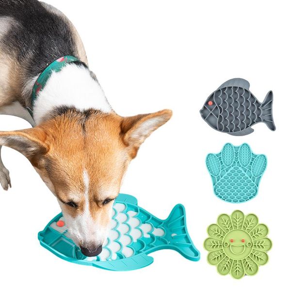 dog bowls & feeders silicone pet feeding lick mat bowl puppy slow bath grooming licking plate for pets supplies
dog bowls & feeders silicone pet feeding lick mat bowl puppy slow bath grooming licking plate for pets supplies