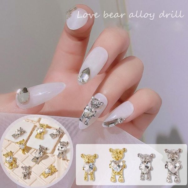 nail art decorations diy jewelry accessories crystal alloy love heart bear zircon 3d shiny, Silver;gold
nail art decorations diy jewelry accessories crystal alloy love heart bear zircon 3d shiny, Silver;gold