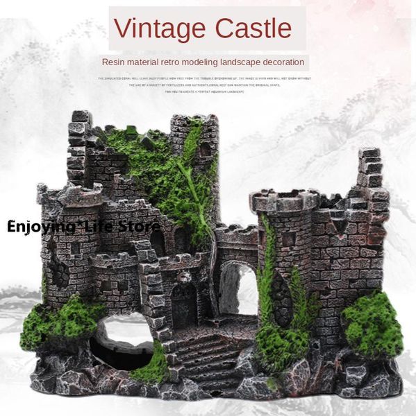 fish tank landscaping decoration simulation castle rockery old retro ancient building only avoid holes decorations
fish tank landscaping decoration simulation castle rockery old retro ancient building only avoid holes decorations