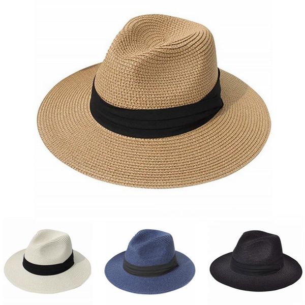 wide brim hats roll up foldable straw hat ribbon women panama fedora beach sun upf50+, Blue;gray
wide brim hats roll up foldable straw hat ribbon women panama fedora beach sun upf50+, Blue;gray