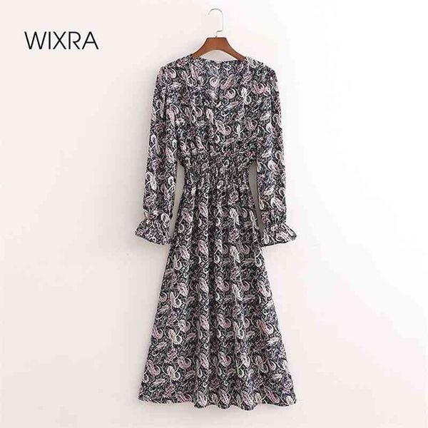 wixra womens v neck ruffles mid-calf dress full sleeve a line floral print high street clothing spring summer new 210419, Black;gray
wixra womens v neck ruffles mid-calf dress full sleeve a line floral print high street clothing spring summer new 210419, Black;gray