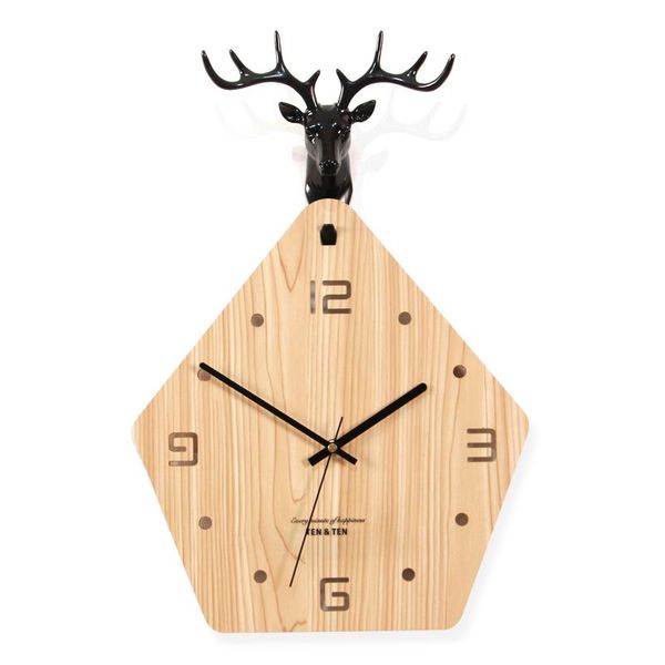 wall clocks wooden deer clock modern silent geometry unique industrial nordic design orologio da parete home decor ei50wc
wall clocks wooden deer clock modern silent geometry unique industrial nordic design orologio da parete home decor ei50wc