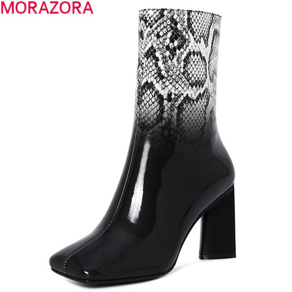 boots morazora 2021 arrival women brand autumn winter ankle fashion snake high heels ladies shoes, Black
boots morazora 2021 arrival women brand autumn winter ankle fashion snake high heels ladies shoes, Black