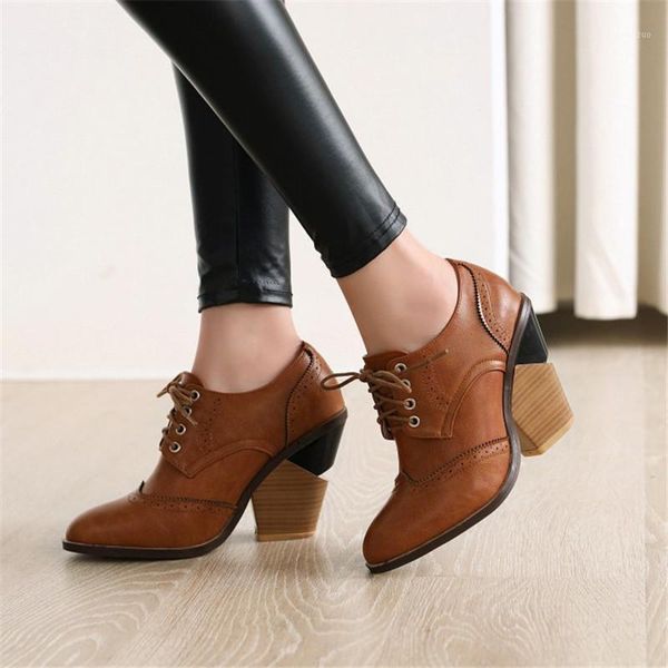 dress shoes pxelena british wingtip women oxfords 2021 spring lace up strange chunky high heels punk rock gothic brogue lady pumps1, Black
dress shoes pxelena british wingtip women oxfords 2021 spring lace up strange chunky high heels punk rock gothic brogue lady pumps1, Black