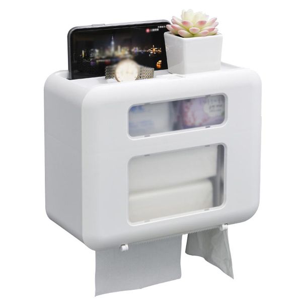 bathroom storage & organization large capacity home el detachable wall mounted double layer self adhesive pp toilet waterproof tissue holder
bathroom storage & organization large capacity home el detachable wall mounted double layer self adhesive pp toilet waterproof tissue holder