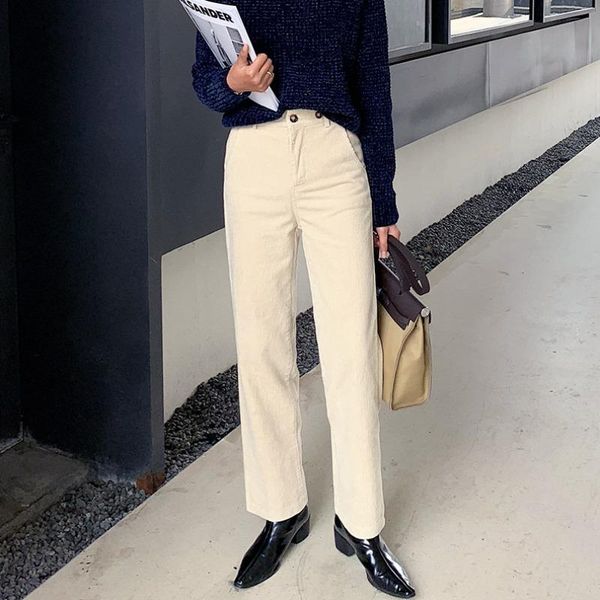 women's pants & capris plus size 2021 spring loose solid wide leg trousers full length zipper button corduroy long rh664, Black;white
women's pants & capris plus size 2021 spring loose solid wide leg trousers full length zipper button corduroy long rh664, Black;white