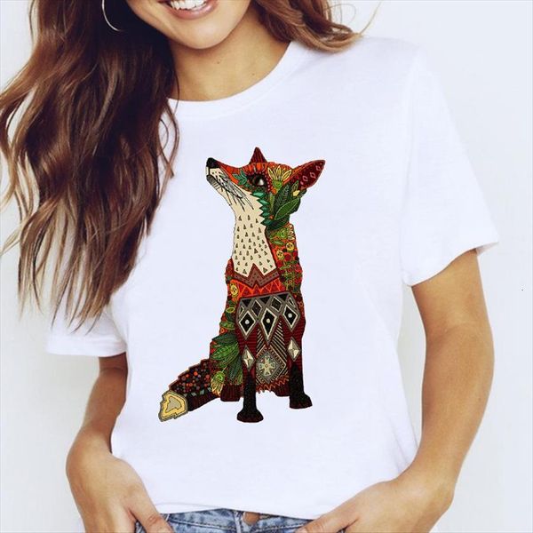 graphic fox animal cat womens t shirts spring summer short sleeve cartoon clothes clothing tees print female shirt, White
graphic fox animal cat womens t shirts spring summer short sleeve cartoon clothes clothing tees print female shirt, White
