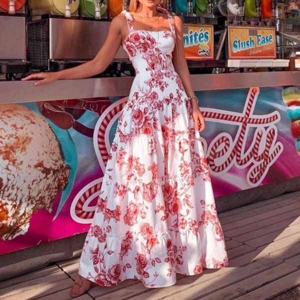 women's swimwear casual female sundress women summer dress maxi ladies vintage vestidos floral boho straps plus size dresses, White;black
women's swimwear casual female sundress women summer dress maxi ladies vintage vestidos floral boho straps plus size dresses, White;black