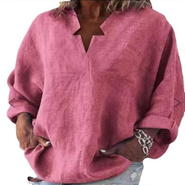women's blouses & shirts plus size women blouse solid color v neck casual female summer long sleeve hollow out loose party blusas, White
women's blouses & shirts plus size women blouse solid color v neck casual female summer long sleeve hollow out loose party blusas, White